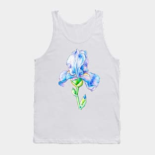 The watercolor flower Tank Top